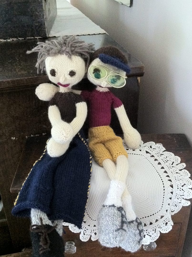 Glenda’s Hand Knitted Dolls Each: